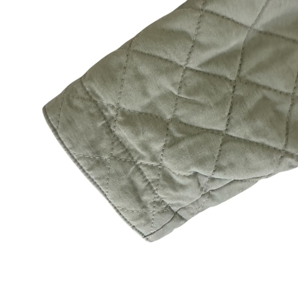 Osh Kosh Geniune Kids Girls Green Quilted Jacket 4T - Picture 2 of 8